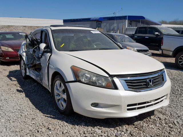 1HGCP3F89AA005525 - 2010 HONDA ACCORD EXL WHITE photo 1