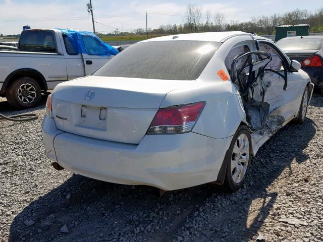 1HGCP3F89AA005525 - 2010 HONDA ACCORD EXL WHITE photo 4