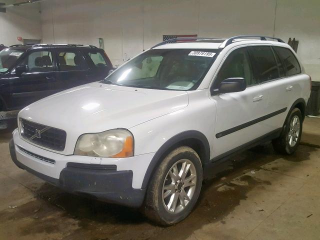 YV1CZ852X51198092 - 2005 VOLVO XC90 V8 WHITE photo 2