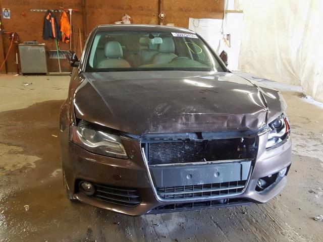 WAUFFAFL0BN003273 - 2011 AUDI A4 PREMIUM PLUS  photo 9