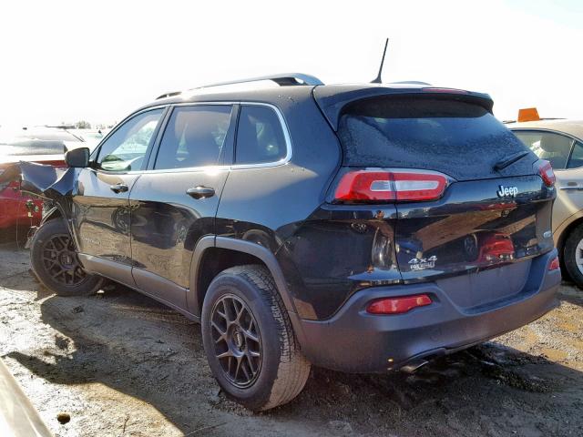 1C4PJMCB0FW794763 - 2015 JEEP CHEROKEE L BLACK photo 3