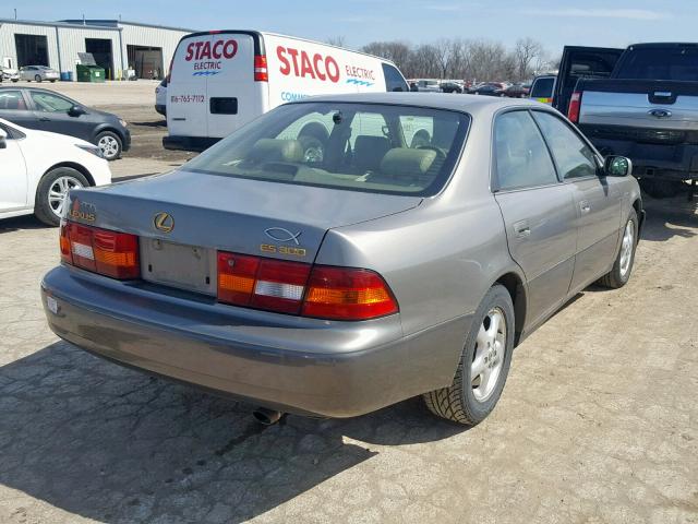 JT8BF22G3V5001228 - 1997 LEXUS ES 300 BEIGE photo 4