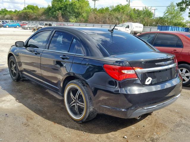 1C3BC1FG8BN511220 - 2011 CHRYSLER 200 TOURIN BLACK photo 3