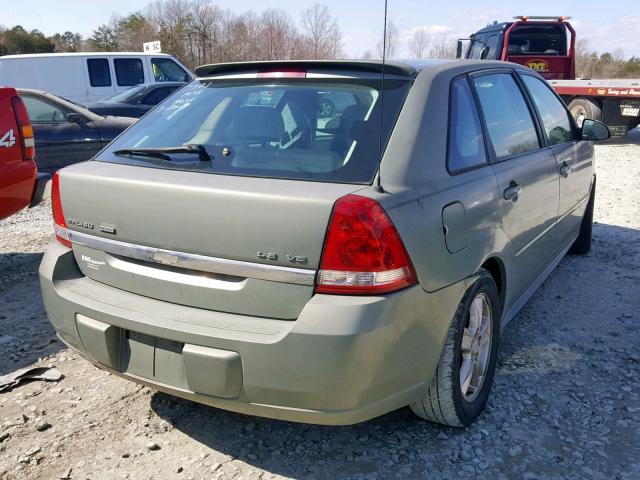 1G1ZT62895F117321 - 2005 CHEVROLET MALIBU MAX 绿色 照片 4