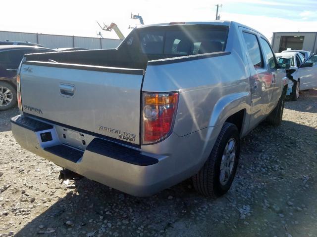 2HJYK16506H551387 - 2006 HONDA RIDGELINE RTL  photo 4