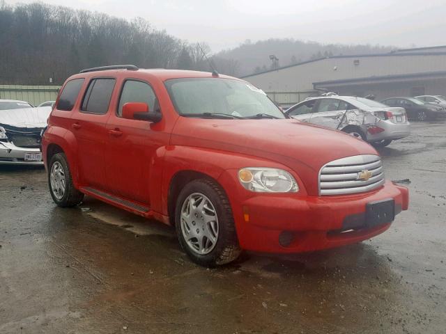 3GNBABFW0BS591415 - 2011 CHEVROLET HHR LT RED photo 1