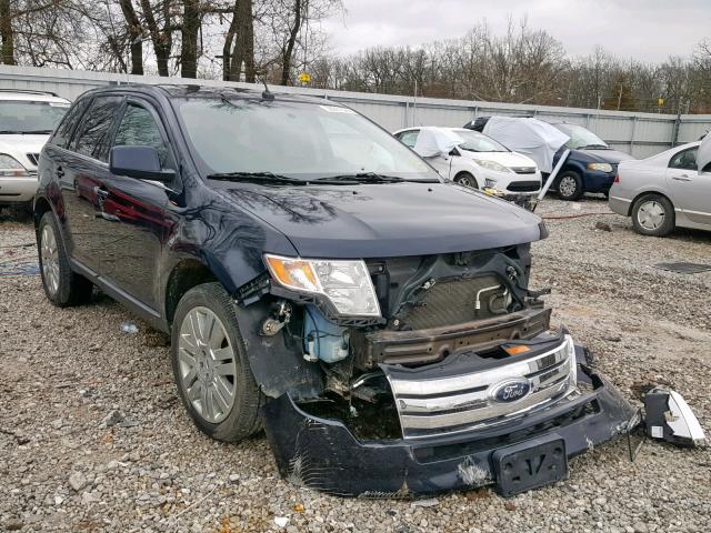 2FMDK4KC9ABB57029 - 2010 FORD EDGE LIMIT BLUE photo 1