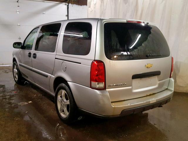1GNDV23178D168569 - 2008 CHEVROLET UPLANDER L ვერცხლისფერი ფოტო 3