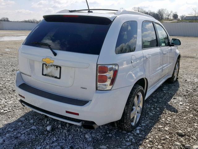 2CNDL037196215176 - 2009 CHEVROLET EQUINOX SP WHITE photo 4