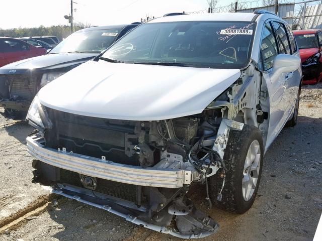 2C4RC1EG7HR538058 - 2017 CHRYSLER PACIFICA T WHITE photo 2