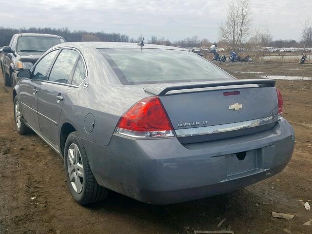 2G1WT58K269437185 - 2006 CHEVROLET IMPALA LT GRAY photo 3