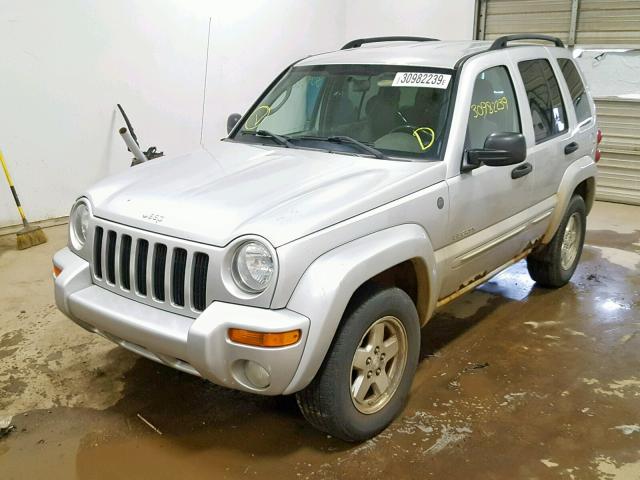 1J4GL58K34W228208 - 2004 JEEP LIBERTY LI SILVER photo 2