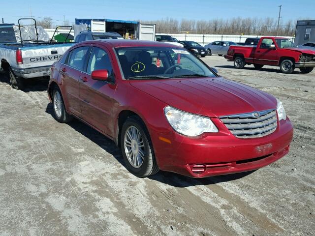 1C3LC56K97N545142 - 2007 CHRYSLER SEBRING TO BURGUNDY photo 10