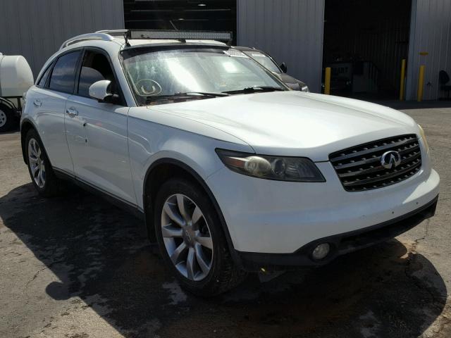 JNRAS08W45X202359 - 2005 INFINITI FX35 WHITE photo 1