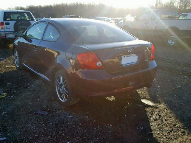 JTKDE177550059881 - 2005 TOYOTA SCION TC BURGUNDY photo 3