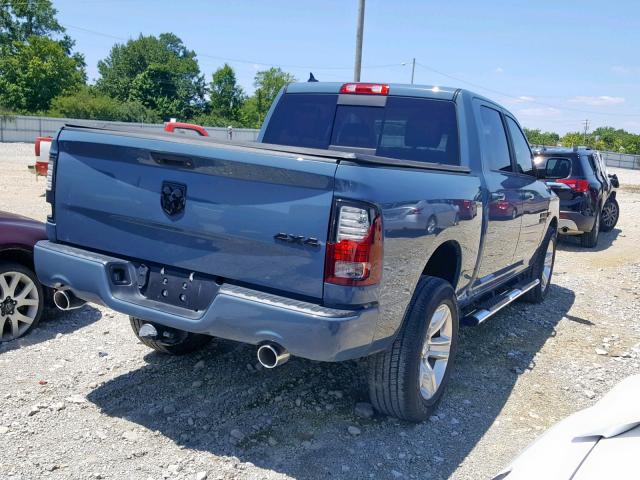 1C6RR7MT3FS787363 - 2015 RAM 1500 SPORT BLUE photo 4