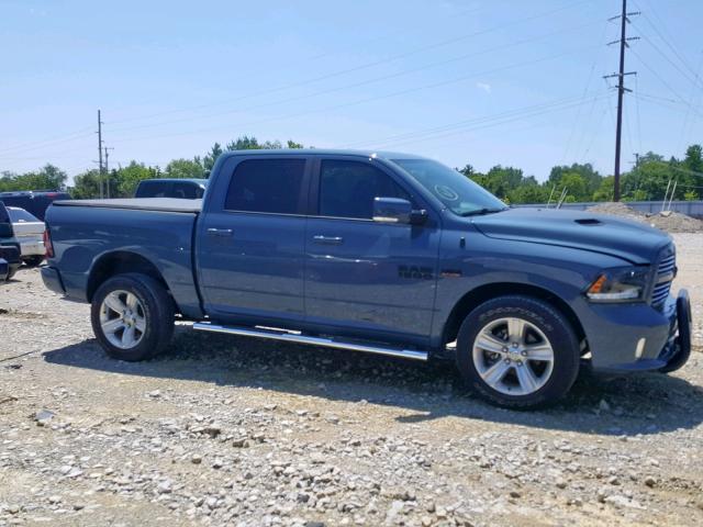 1C6RR7MT3FS787363 - 2015 RAM 1500 SPORT BLUE photo 9