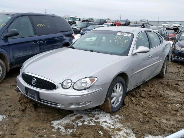 2G4WC582261271333 - 2006 BUICK LACROSSE C SILVER photo 2