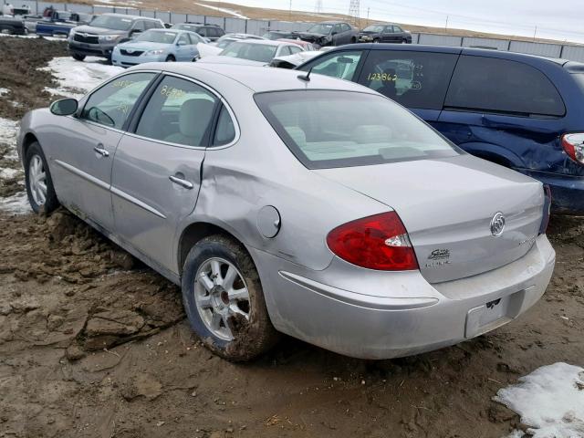 2G4WC582261271333 - 2006 BUICK LACROSSE C SILVER photo 3