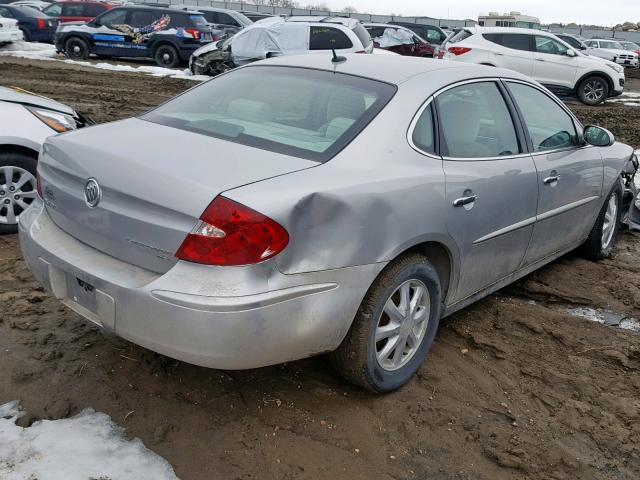 2G4WC582261271333 - 2006 BUICK LACROSSE C SILVER photo 4