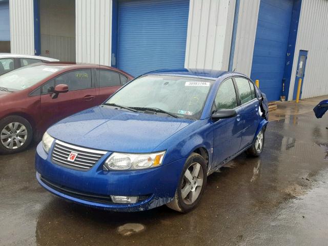 1G8AL55F16Z167195 - 2006 SATURN ION LEVEL BLUE photo 2