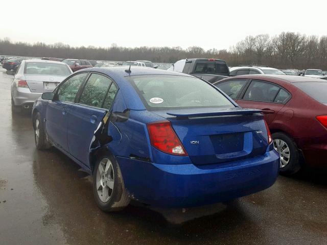 1G8AL55F16Z167195 - 2006 SATURN ION LEVEL BLUE photo 3