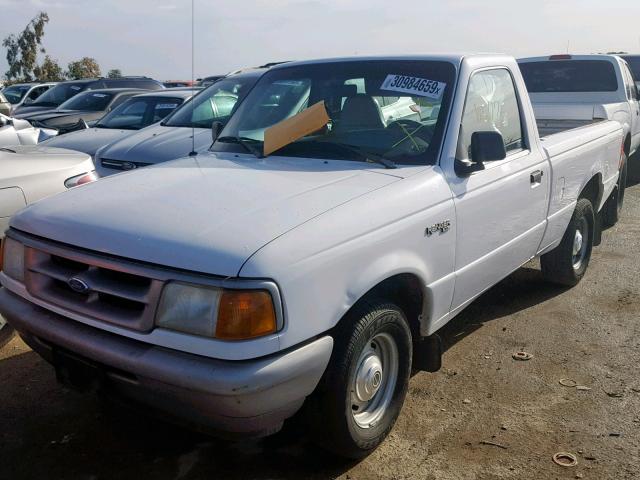 1FTCR10A3VUA37884 - 1997 FORD RANGER WHITE photo 2