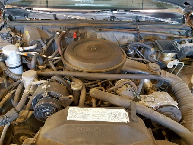 1G4GM11YXHP442621 - 1987 BUICK REGAL LIMI BLUE photo 7