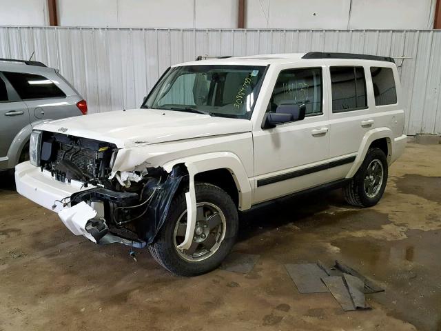 1J8HG48K28C108084 - 2008 JEEP COMMANDER 白色 照片 2