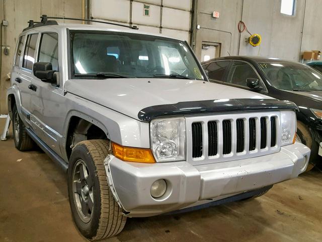 1J8HG48N06C246620 - 2006 JEEP COMMANDER SILVER photo 1
