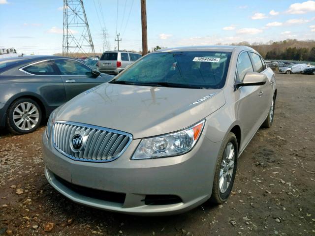 1G4GB5EG1AF139902 - 2010 BUICK LACROSSE C GOLD photo 2