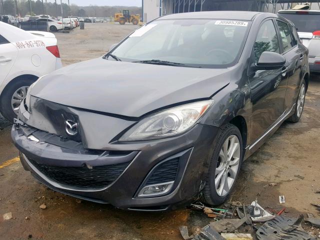 JM1BL1H53A1322102 - 2010 MAZDA 3 S CHARCOAL photo 2