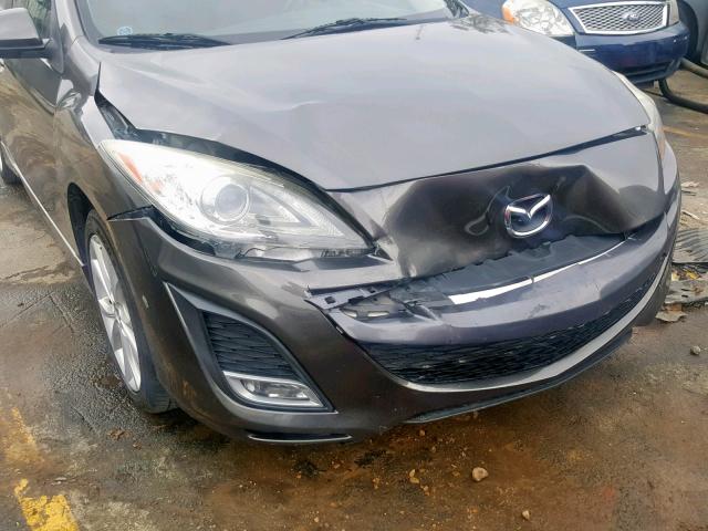 JM1BL1H53A1322102 - 2010 MAZDA 3 S CHARCOAL photo 9