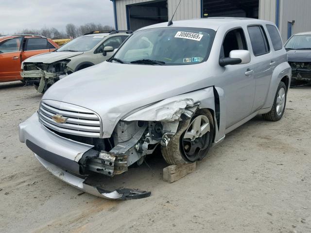 3GNBABDB7AS617197 - 2010 CHEVROLET HHR LT SILVER photo 2