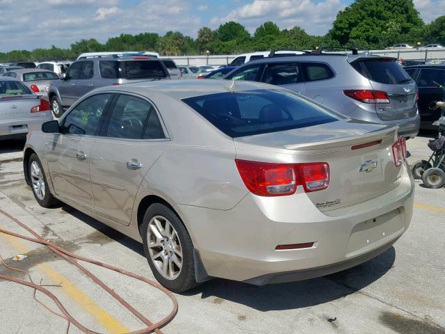 1G11C5SA6DF303715 - 2013 CHEVROLET MALIBU 1LT 金色 照片 3