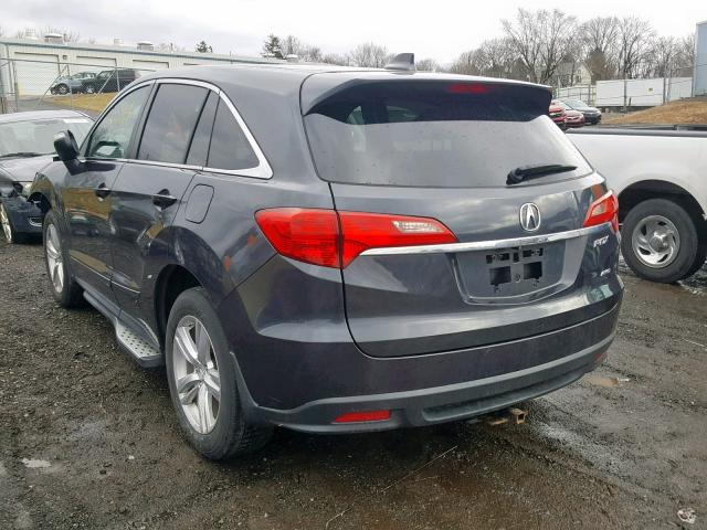 5J8TB4H54DL022149 - 2013 ACURA RDX TECHNO GRAY photo 3