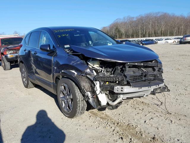 7FARW2H87JE022791 - 2018 HONDA CR-V EXL GRAY photo 1