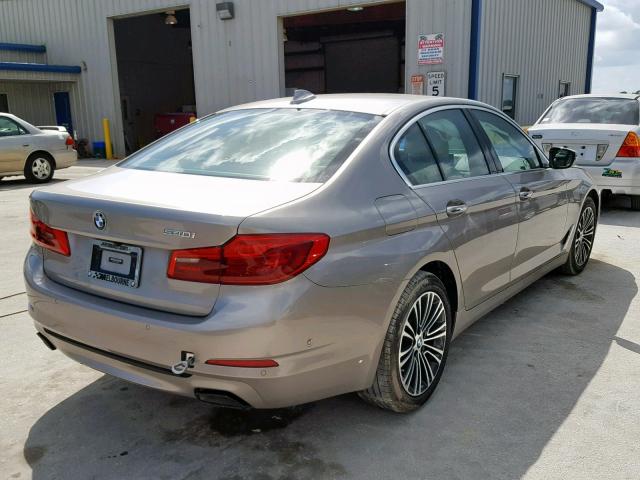 WBAJE5C57JWA96573 - 2018 BMW 540 I SILVER photo 4