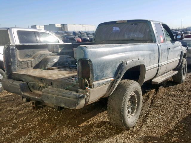 3B7KF2362YG143834 - 2000 DODGE RAM 2500 BLUE photo 4