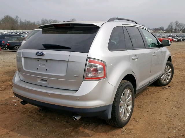 2FMDK3JC4ABA09060 - 2010 FORD EDGE SEL SILVER photo 4