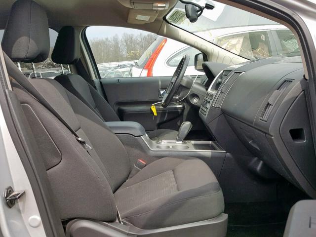 2FMDK3JC4ABA09060 - 2010 FORD EDGE SEL SILVER photo 5