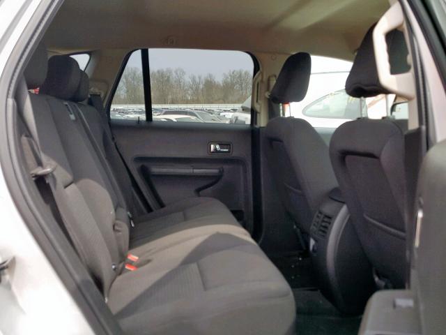 2FMDK3JC4ABA09060 - 2010 FORD EDGE SEL SILVER photo 6