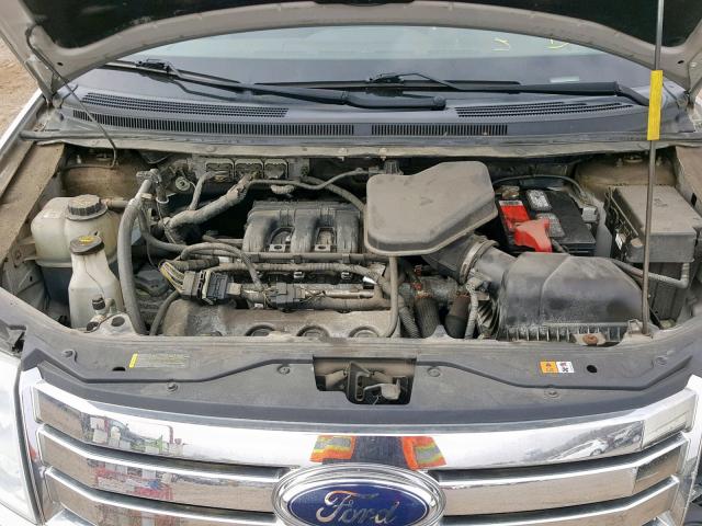 2FMDK3JC4ABA09060 - 2010 FORD EDGE SEL SILVER photo 7