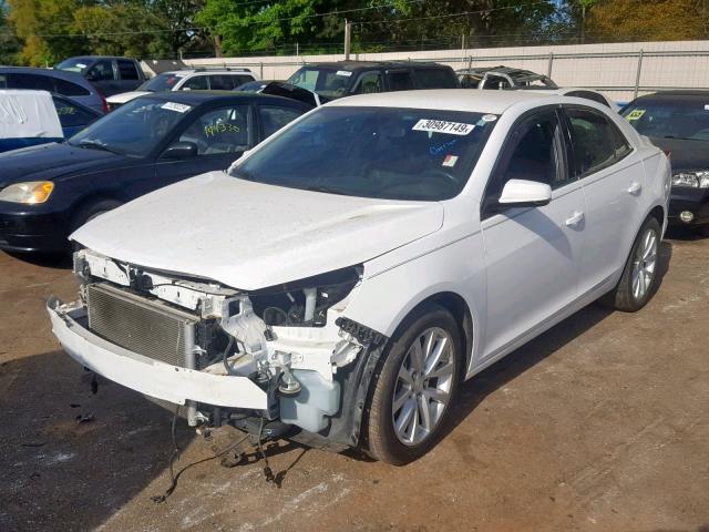 1G11E5SL1EF226569 - 2014 CHEVROLET MALIBU 2LT WHITE photo 2