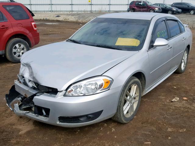 2G1WC5E33E1106979 - 2014 CHEVROLET IMPALA LIM SILVER photo 2