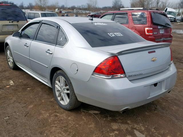 2G1WC5E33E1106979 - 2014 CHEVROLET IMPALA LIM SILVER photo 3