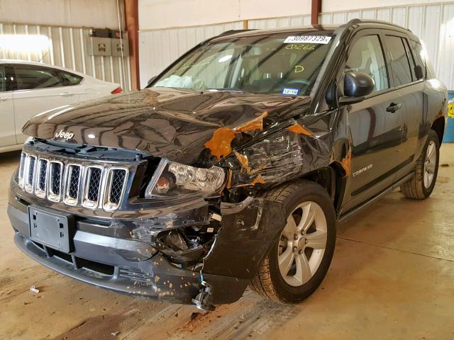 1C4NJCBB4FD420266 - 2015 JEEP COMPASS SP შავი ფოტო 2