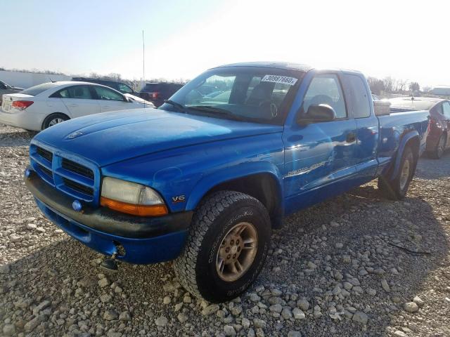 1B7GG22X8WS724211 - 1998 DODGE DAKOTA  photo 2