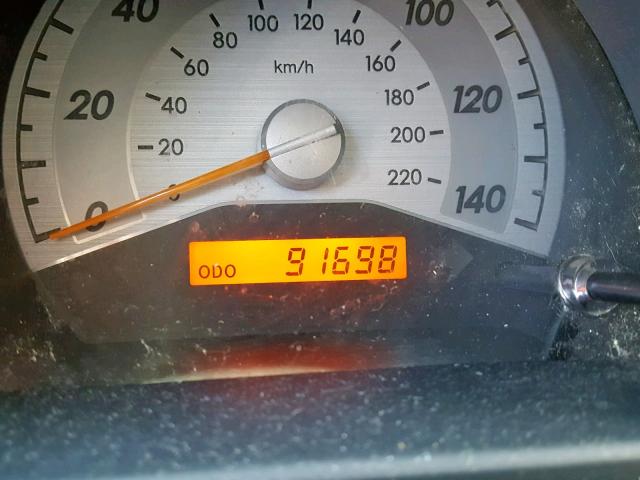 JTKDE167290300500 - 2009 TOYOTA SCION TC BLUE photo 8