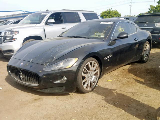 ZAMGJ45A690043013 - 2009 MASERATI GRANTURISM BLACK photo 2